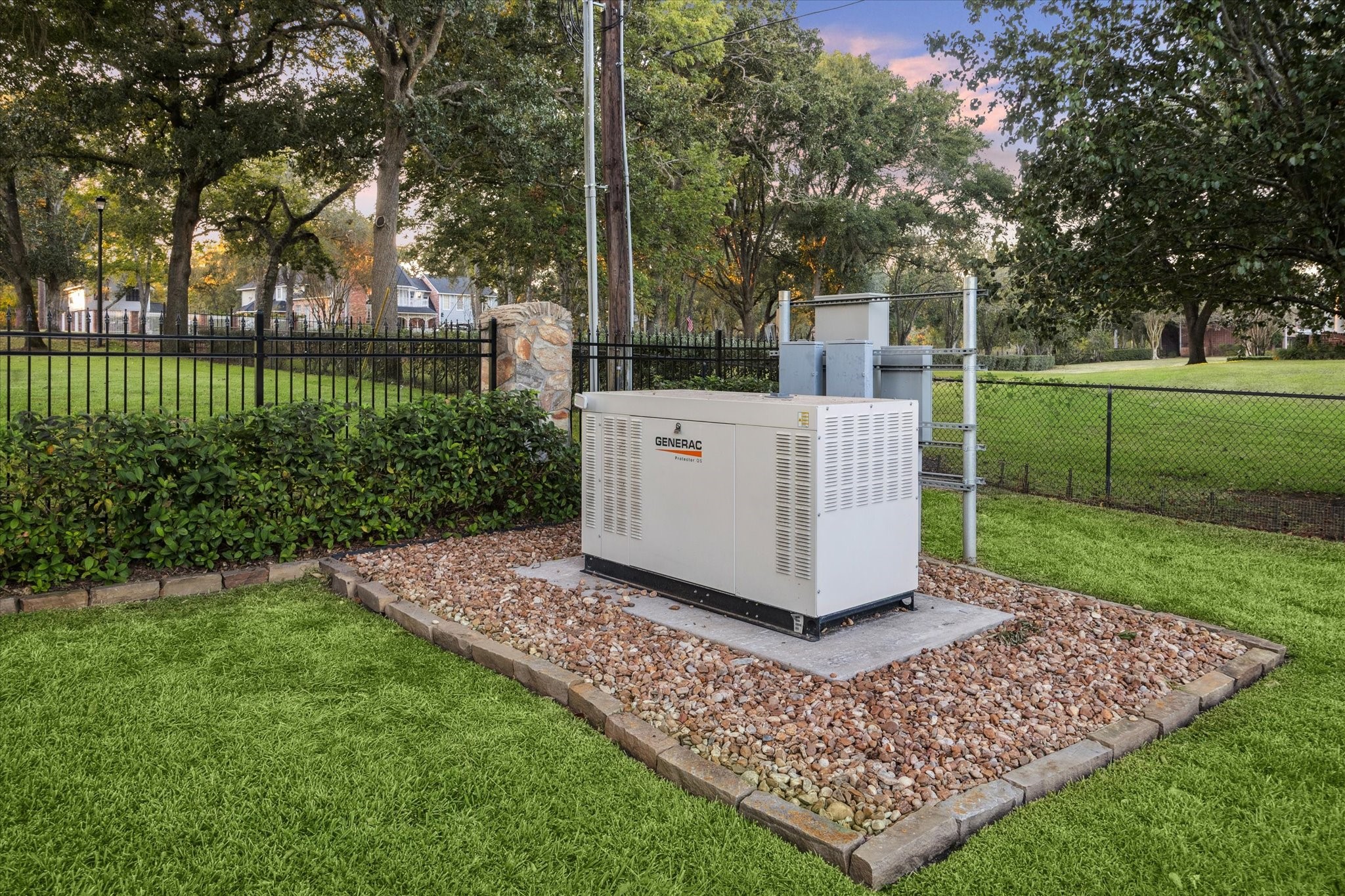 6602 Riva Ridge Drive Richmond, TX 77406 - Photo 49 of 50 a view of a white house in a park with large trees