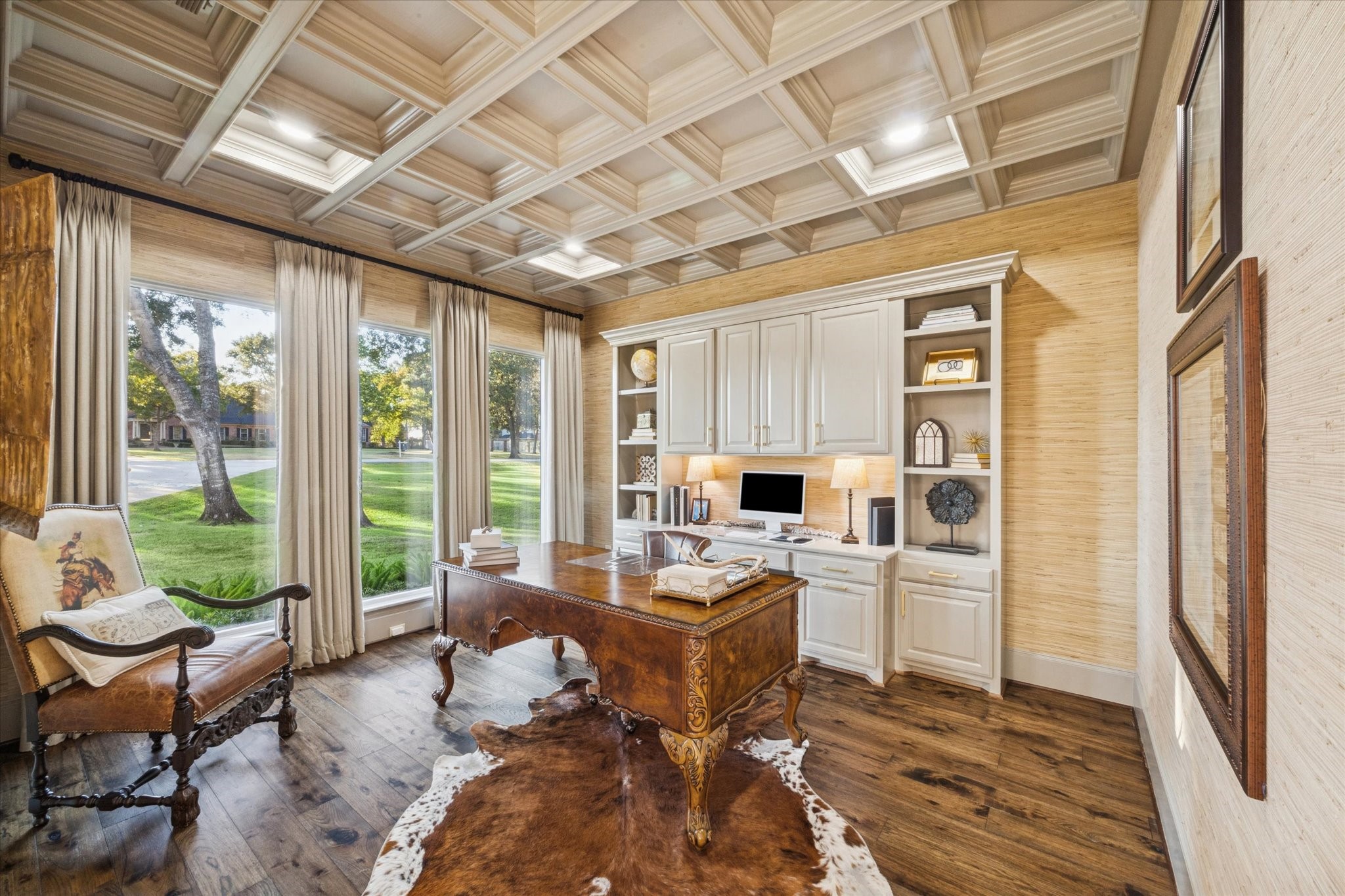 6602 Riva Ridge Drive Richmond, TX 77406 - Photo 6 of 50 a living room with furniture and a floor to ceiling window