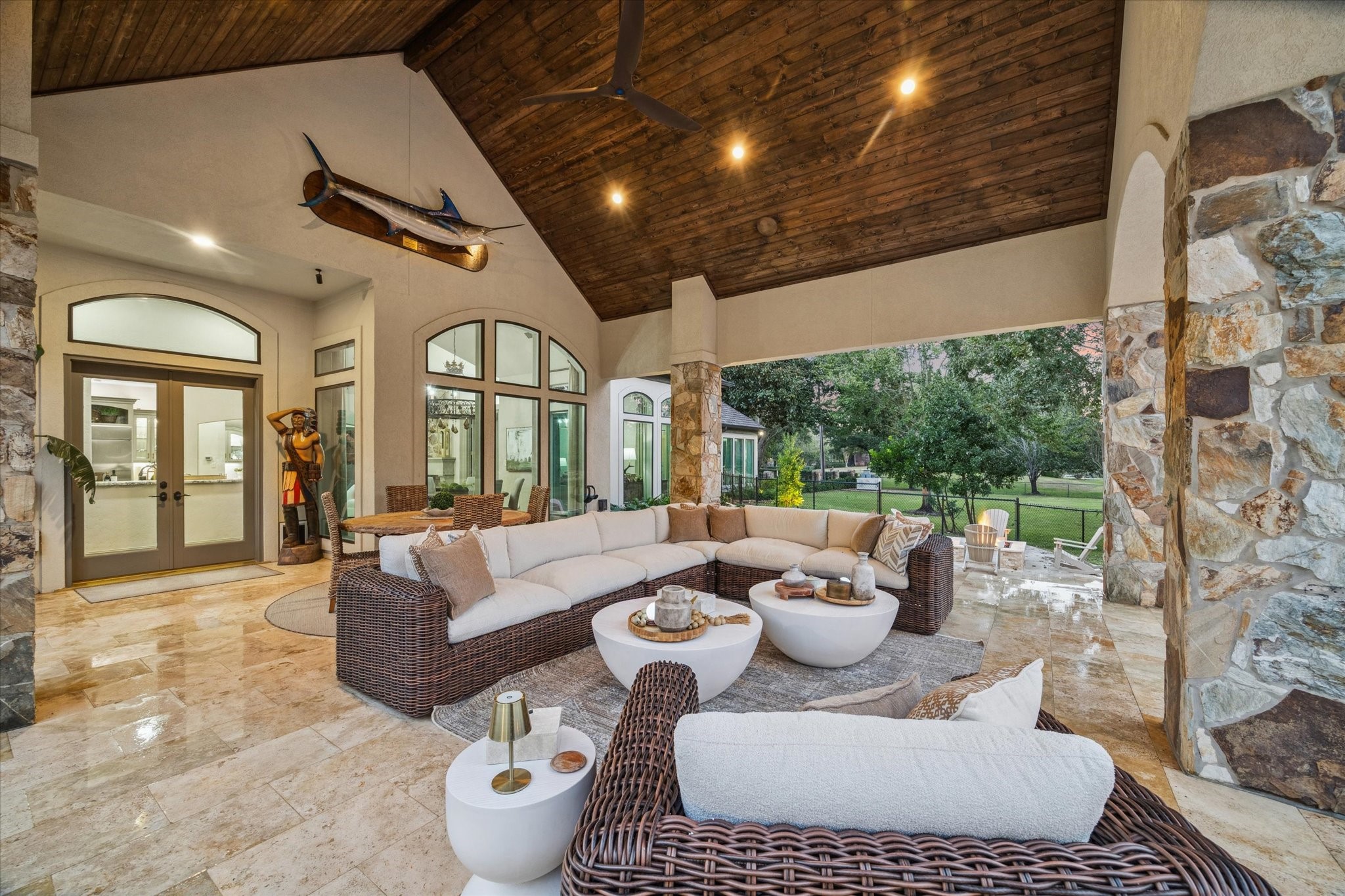 6602 Riva Ridge Drive Richmond, TX 77406 - Photo 7 of 50 a living room with furniture and a large window