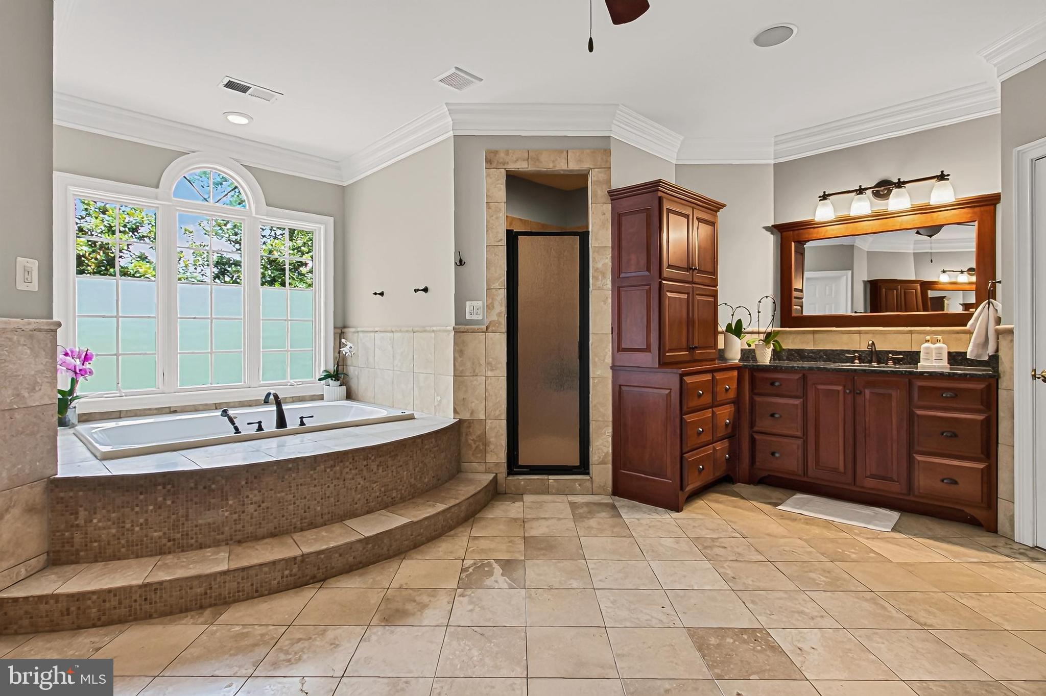 8836 Rommel Drive Lorton, VA 22079 - Photo 53 of 133 Spacious Primary Bath