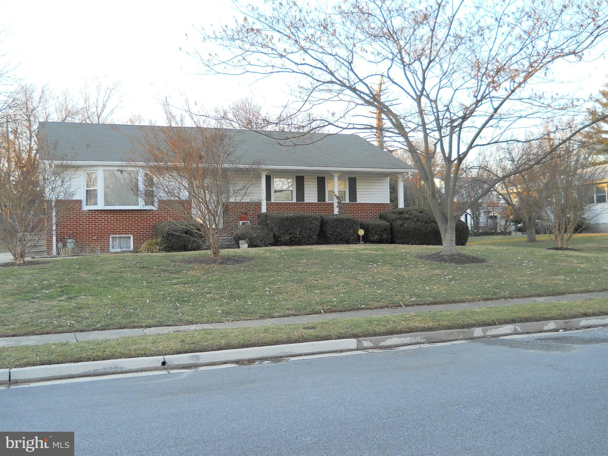 3604 Bellmore Road Baltimore, MD 21244 - Photo 13 of 19 front view of a house with a yard