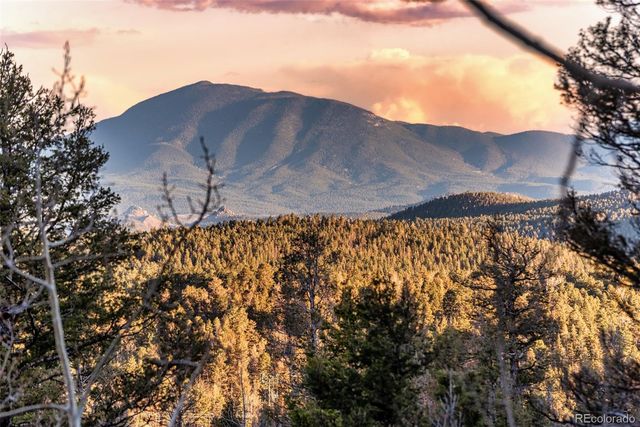 a view of a house with wooden fence and two windows