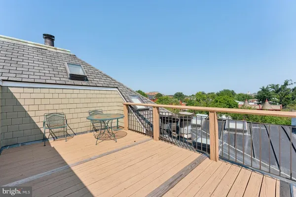 a view of outdoor space with seating space