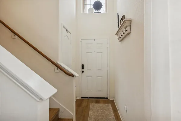 a view of walk in closet