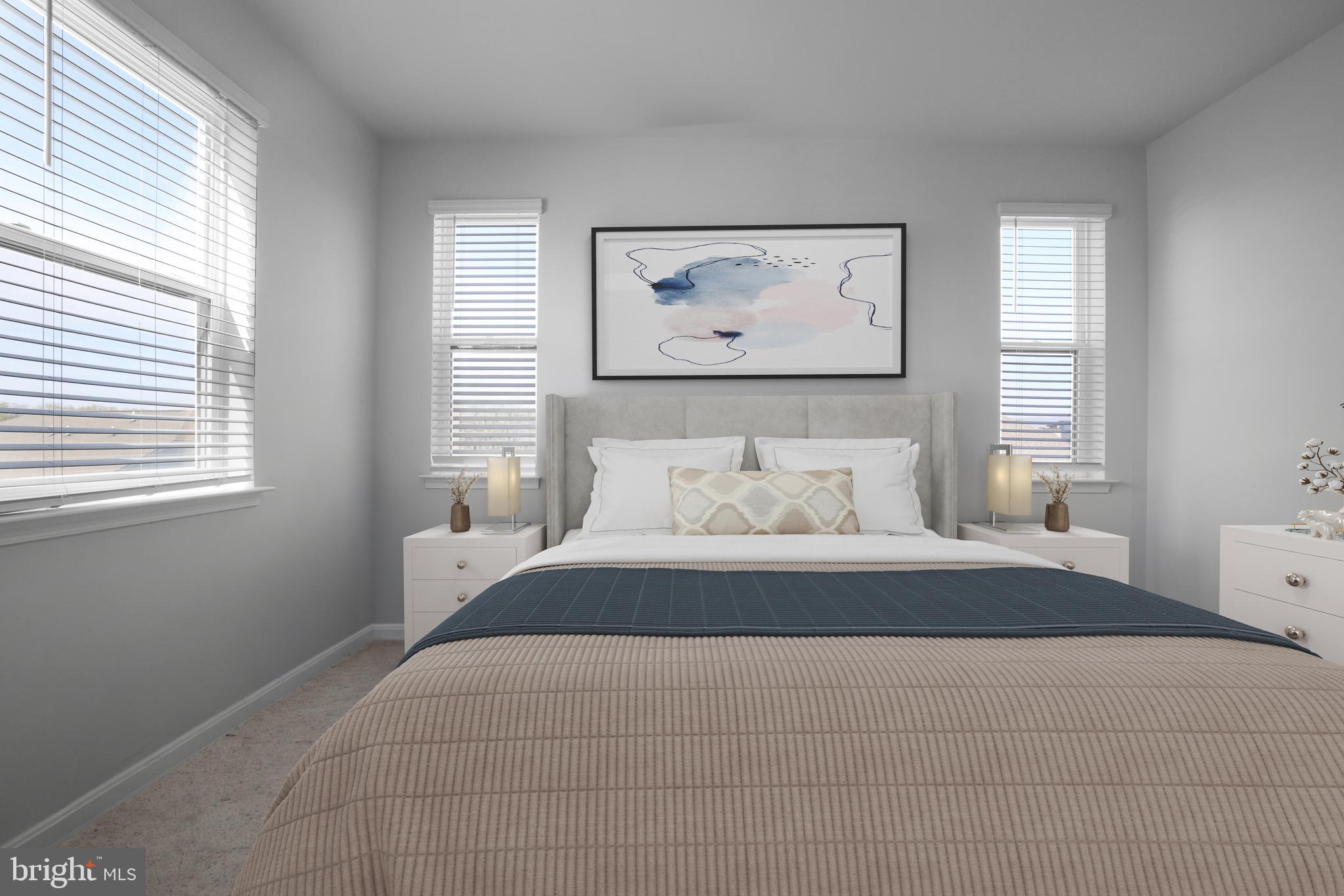 854 Amity Street Frederick, MD 21701 - Photo 22 of 62 a bedroom with a bed and a window