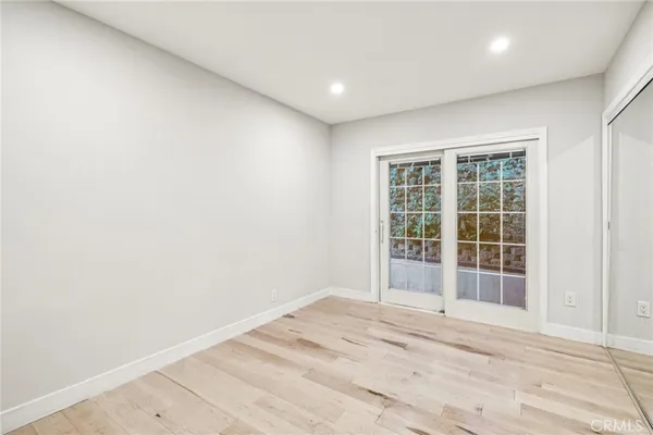 a view of empty room