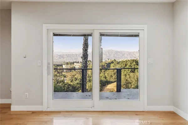 a view of outdoor space with seating space