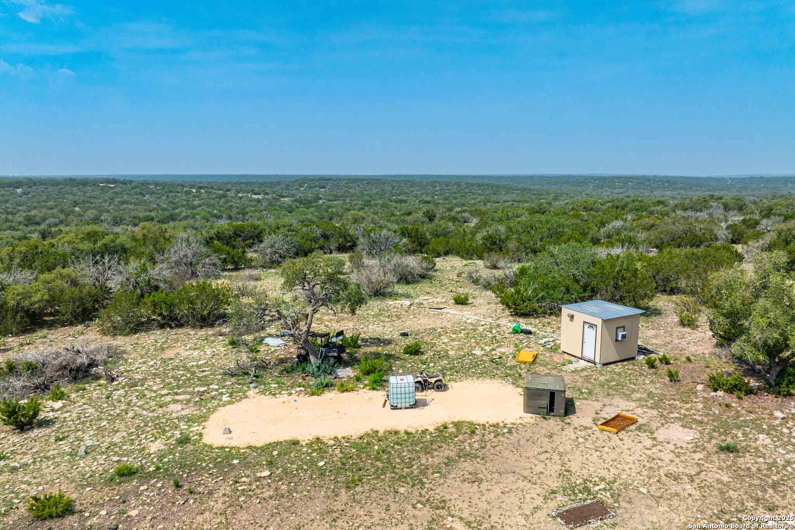 Tbd 74240th Rocksprings, TX 78880 - Photo 30 of 33 a view of a yard with a mountain