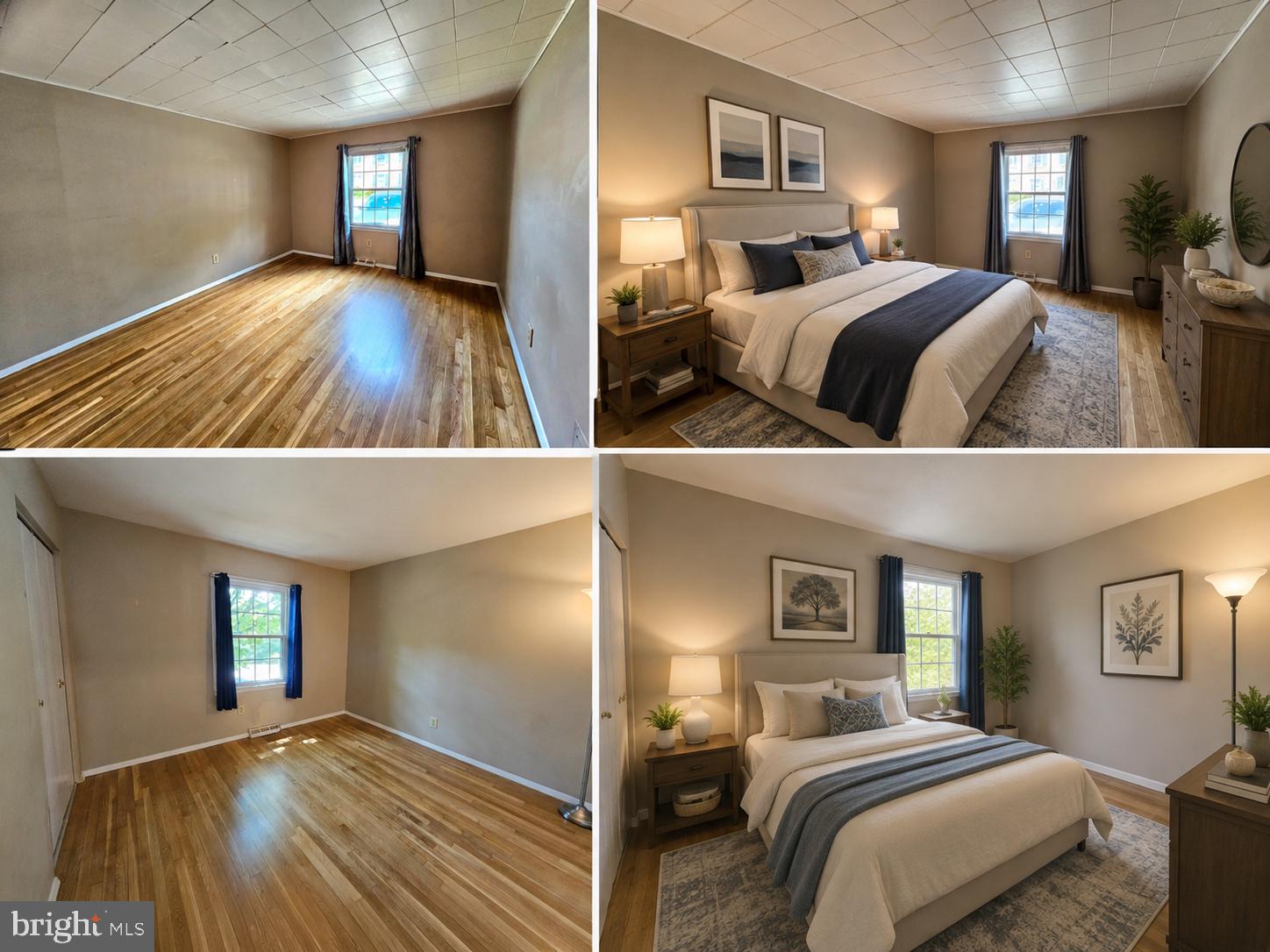 2417 Barracks Road, Unit 1 Charlottesville, VA 22901 - Photo 8 of 10 Virtually Staged Bedrooms