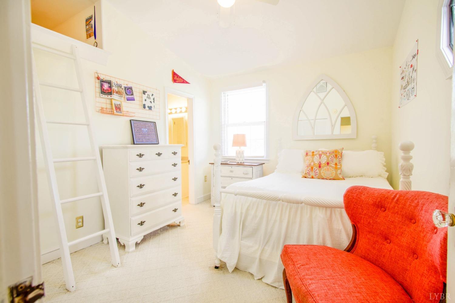 1861 Link Road Lynchburg, VA 24503 - Photo 68 of 99 a bedroom with a bed and a couch