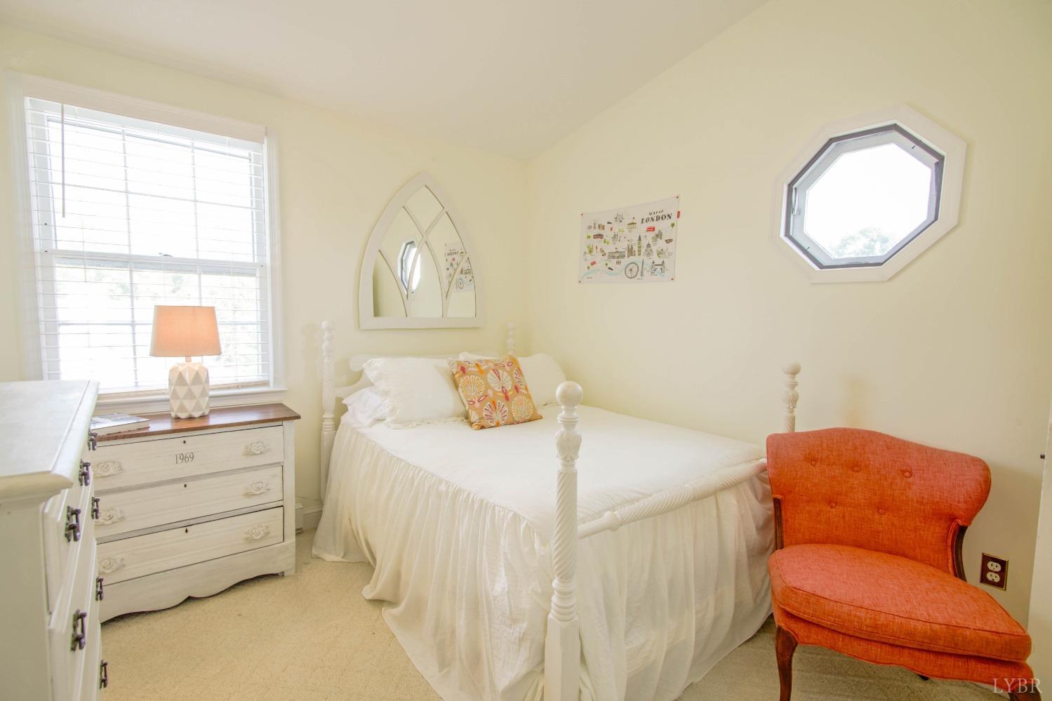 1861 Link Road Lynchburg, VA 24503 - Photo 69 of 99 a bedroom with a bed and wooden floor