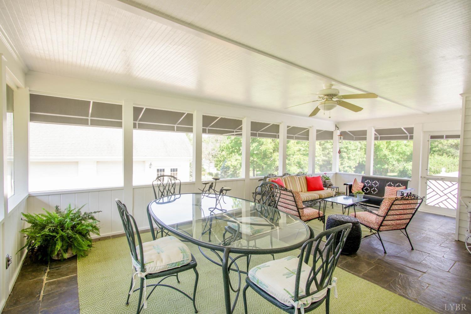 1861 Link Road Lynchburg, VA 24503 - Photo 75 of 99 a view of a dining room with furniture window and outside view