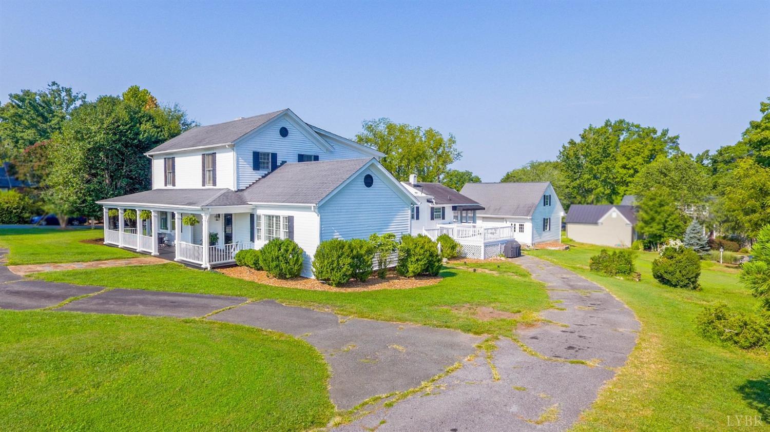 1861 Link Road Lynchburg, VA 24503 - Photo 90 of 99 a front view of a house with a yard