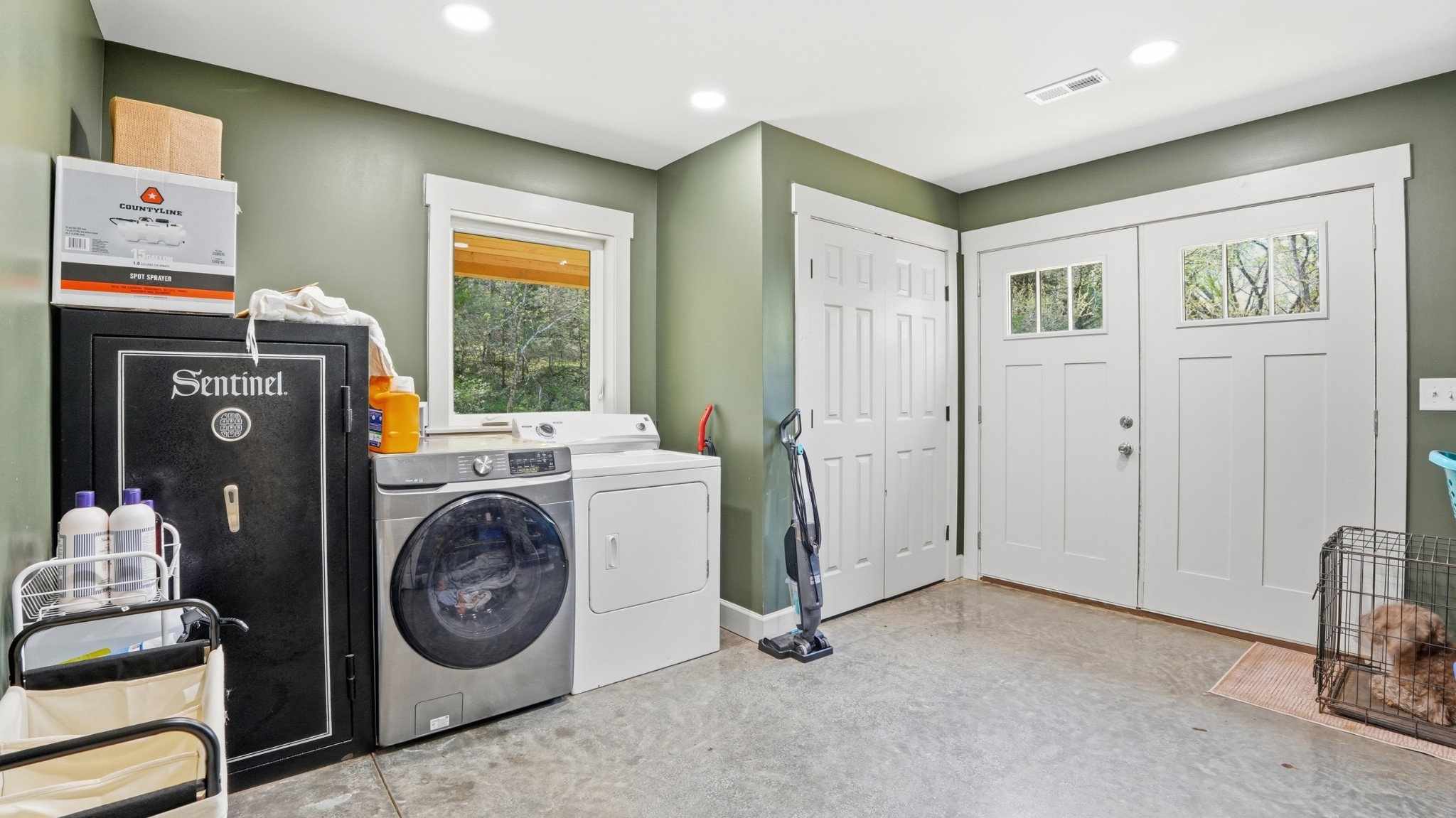 318 Robinson Road Dellrose, TN 38453 - Photo 35 of 56 a utility room with dryer and washer