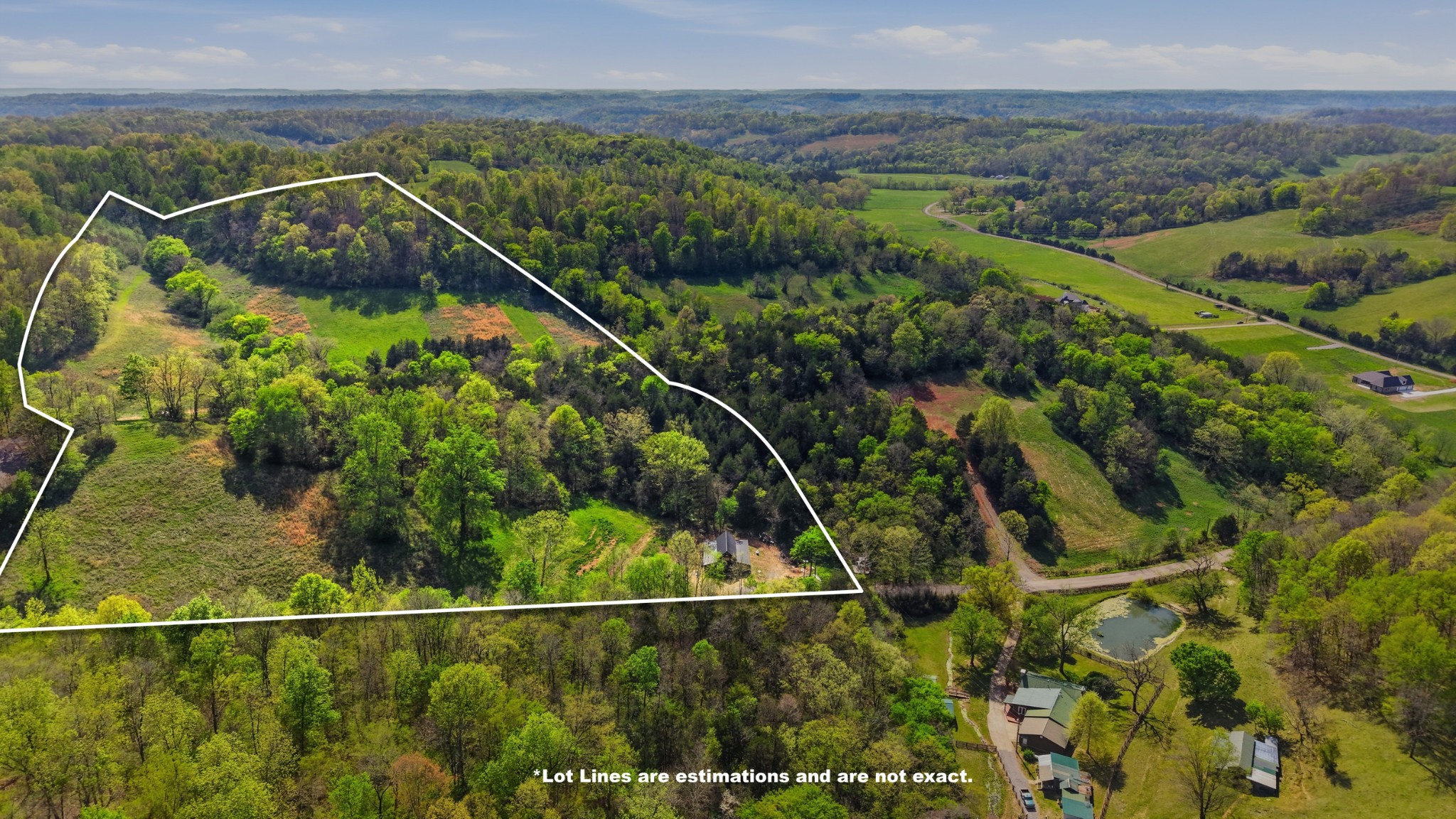 318 Robinson Road Dellrose, TN 38453 - Photo 44 of 56 a view of a tennis court
