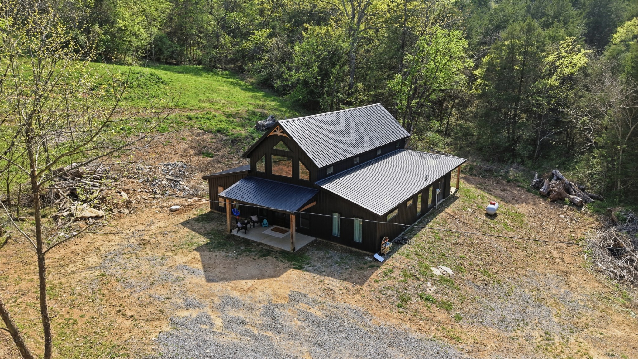 318 Robinson Road Dellrose, TN 38453 - Photo 48 of 56 a view of a patio with a yard