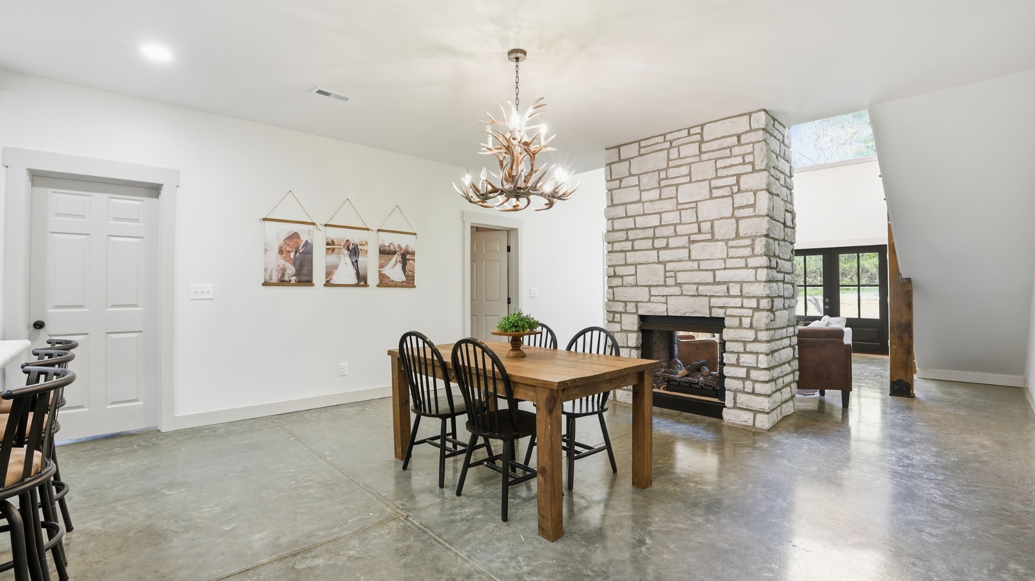 318 Robinson Road Dellrose, TN 38453 - Photo 8 of 56 a view of a dining room with furniture window and wooden floor