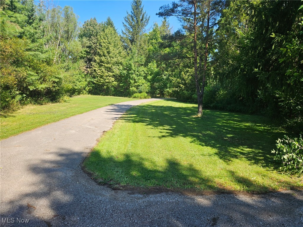 6171 Barrett Road Geneva, OH 44041 - Photo 5 of 38 View of property's community with a yard and a wooded view