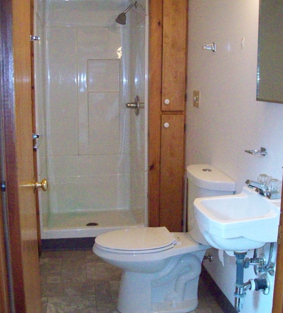 28014 State Rte 27 Guys Mills, PA 16327 - Photo 12 of 22 a bathroom with a sink toilet and shower