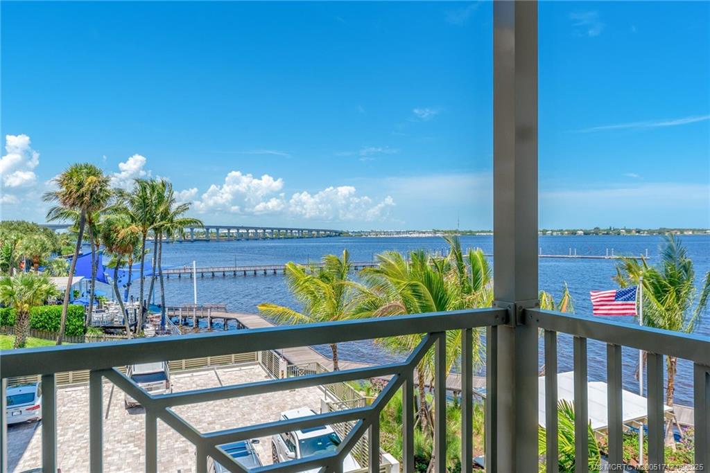 41 Southwest Seminole Street, Unit 305 Stuart, FL 34994 - Photo 16 of 50 a view of a balcony
