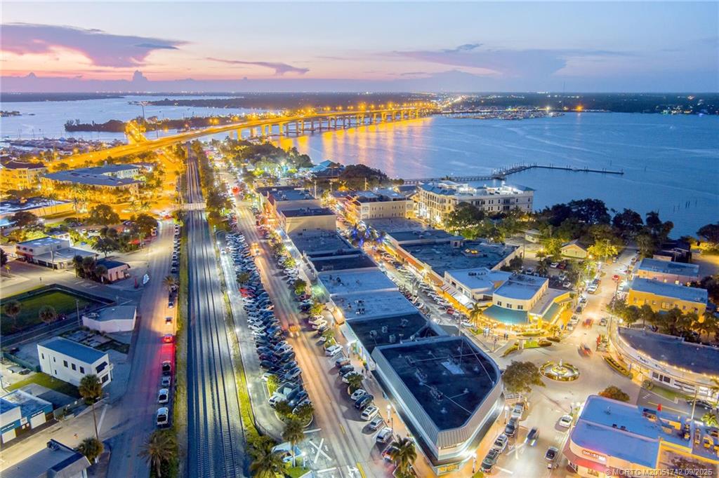 41 Southwest Seminole Street, Unit 305 Stuart, FL 34994 - Photo 4 of 50 an aerial view of residential building and ocean view