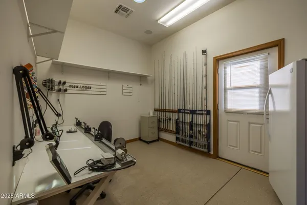 a view of a mountain with a garden