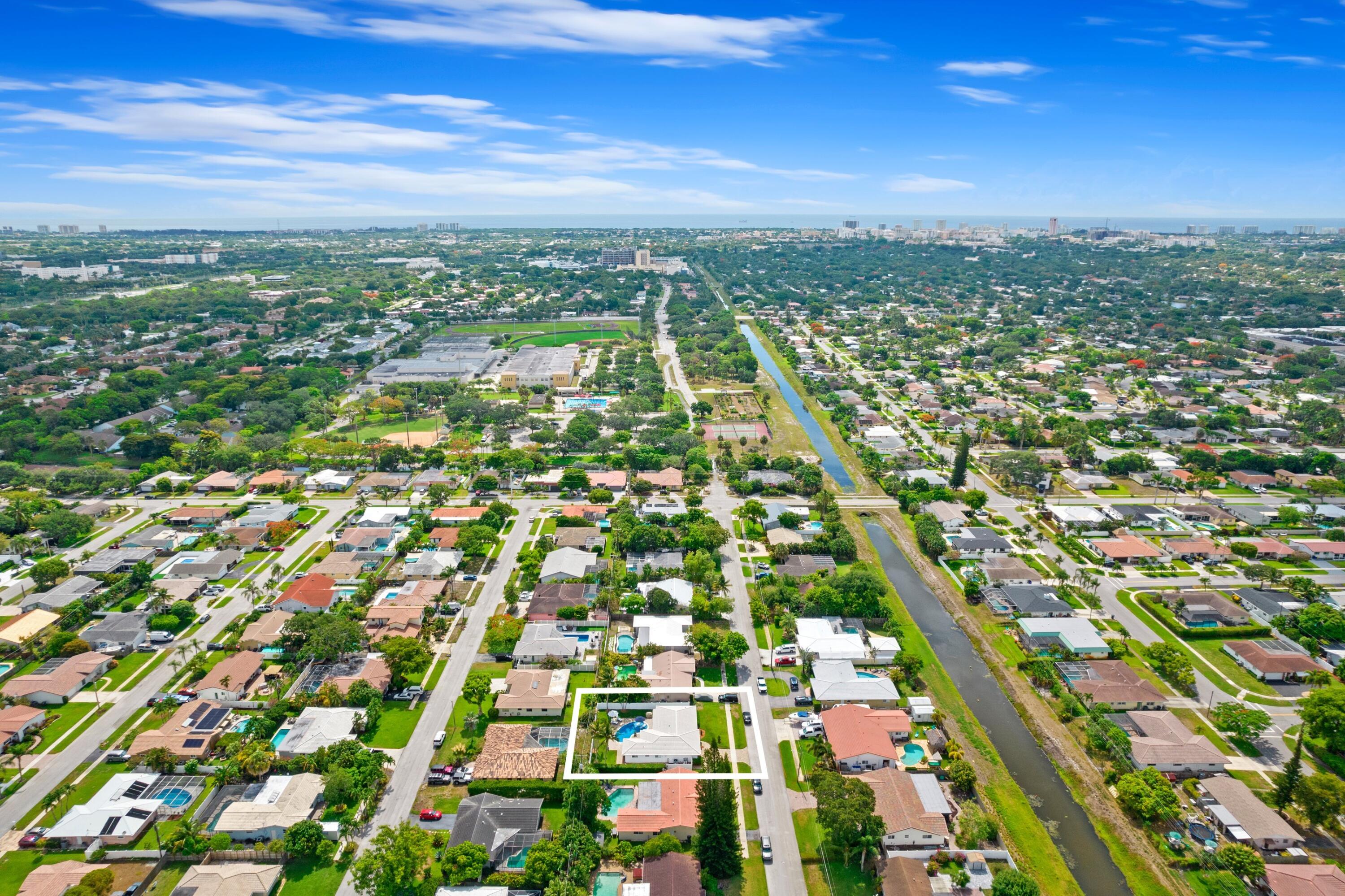 1609 Northwest 8th Street Boca Raton, FL 33486 - Photo 38 of 39 Aerial view
