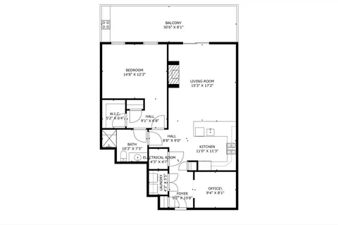 a kitchen with stainless steel appliances a refrigerator a stove a microwave and cabinets