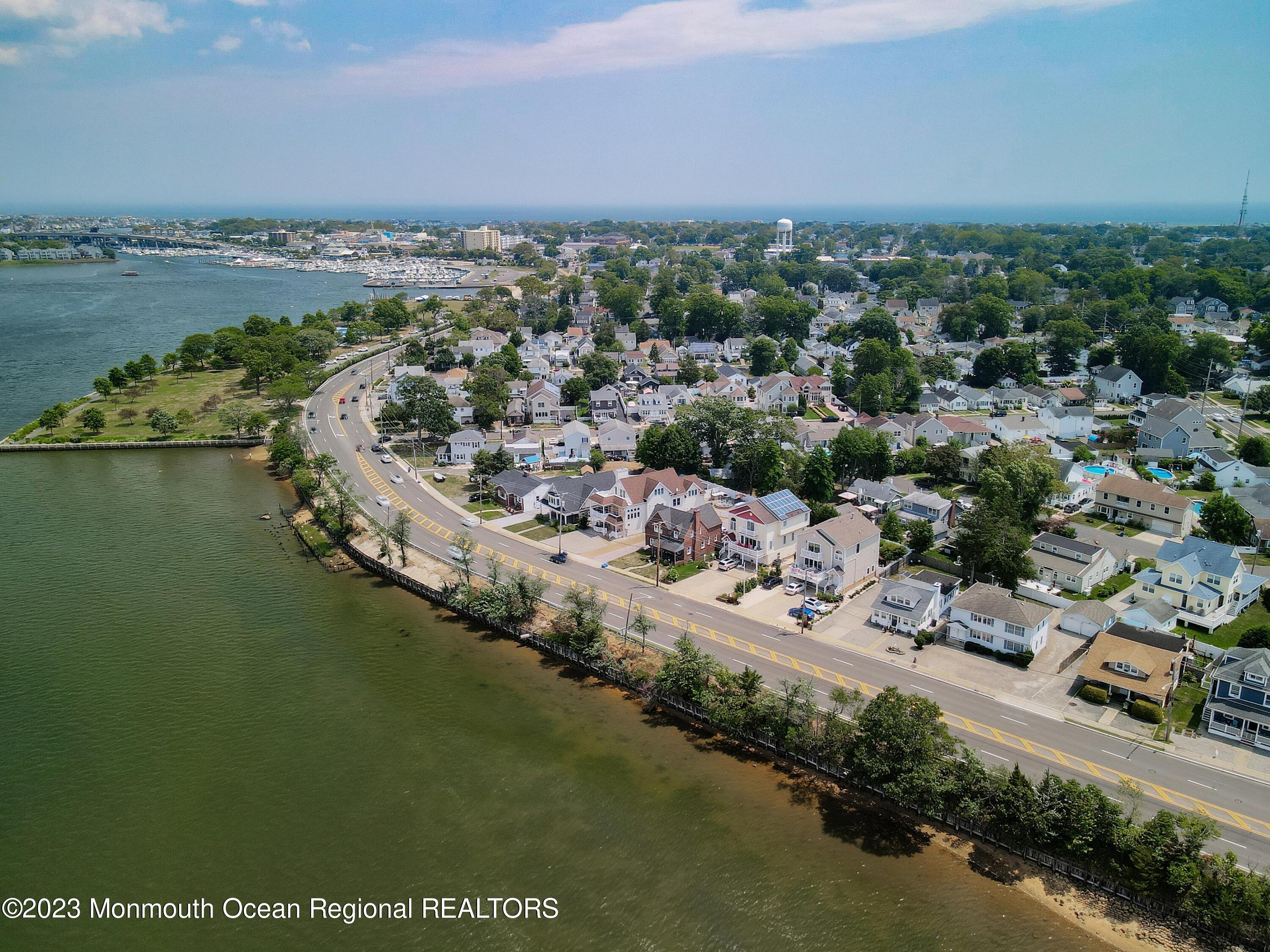 1719 River Road Belmar, NJ 07719 - Photo 8 of 32 a view of a city and lake view