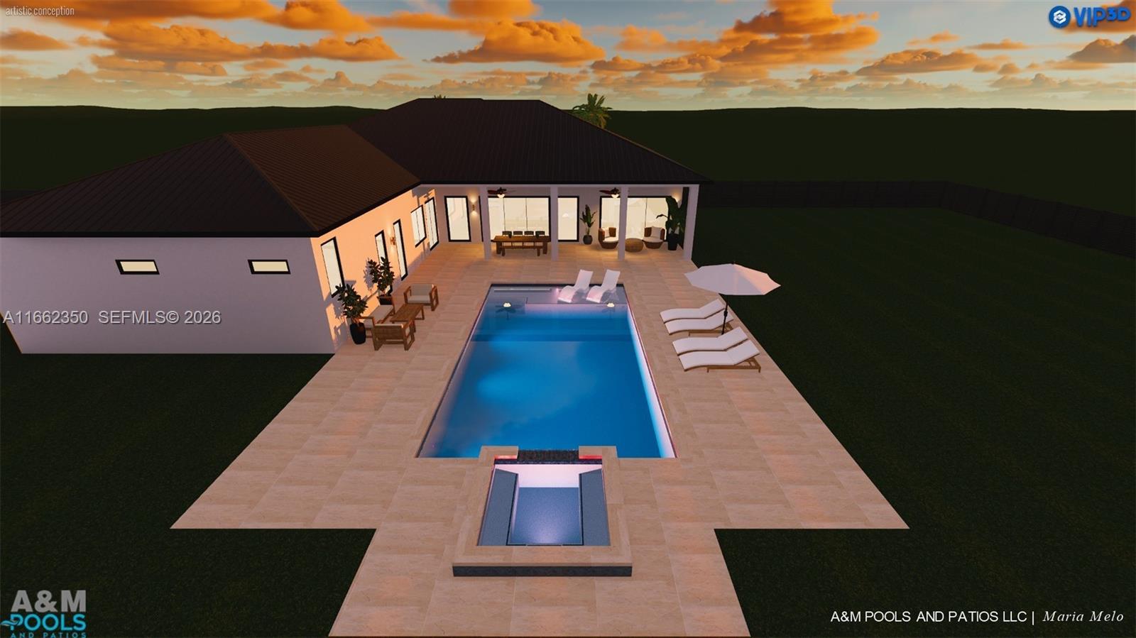 24440 Southwest 209th Place Homestead, FL 33031 - Photo 22 of 23 rendering