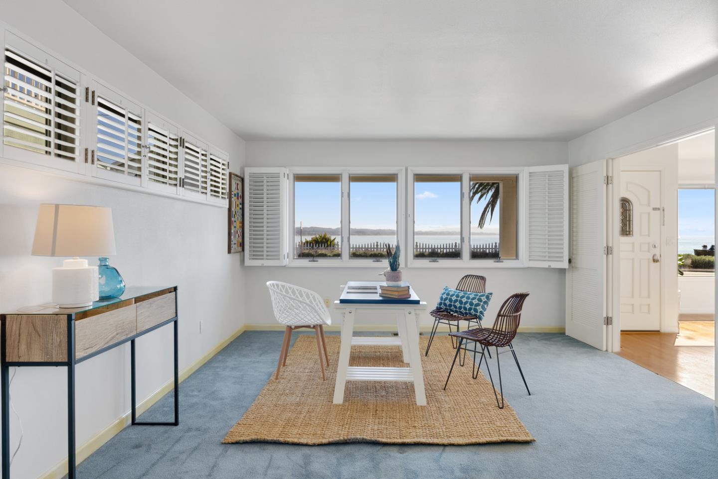 1385 Prospect Avenue Capitola, CA 95010 - Photo 21 of 41 a view of a dining room with furniture and window