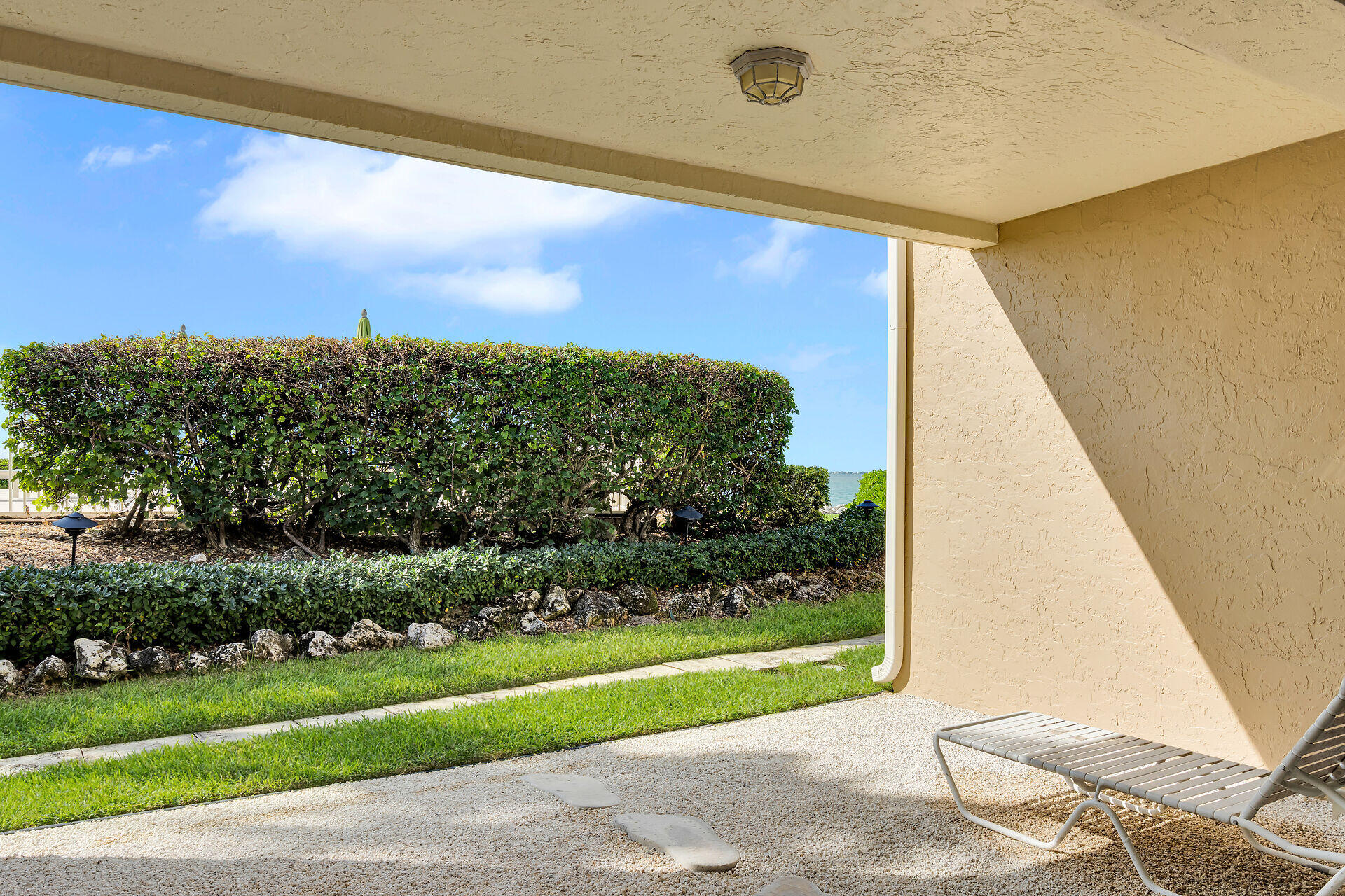 1133 West Ocean Drive, Unit 6 Key Colony Beach, FL 33051 - Photo 26 of 73 a view of a back yard from a balcony