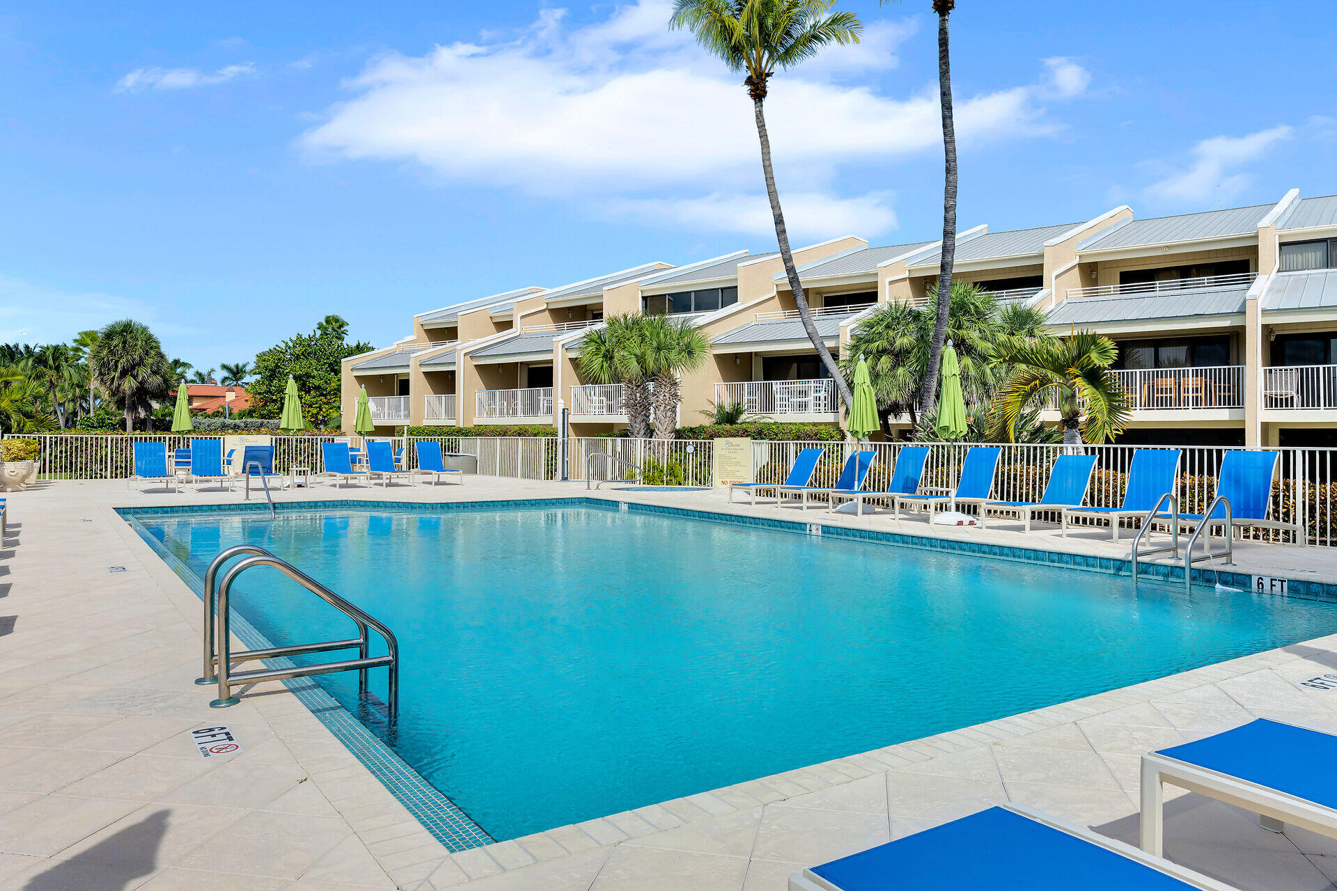 1133 West Ocean Drive, Unit 6 Key Colony Beach, FL 33051 - Photo 64 of 73 a view of swimming pool with chairs