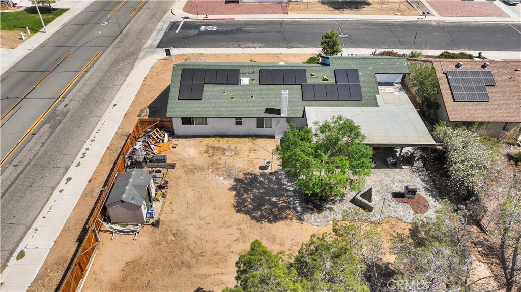 14111 Liberty Way Victorville, CA 92392 - Photo 37 of 39 a top view of a house with a yard