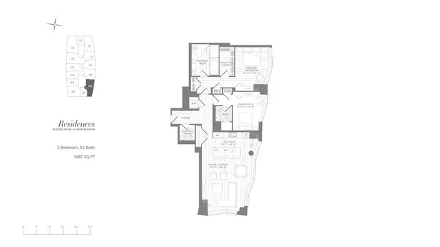 $3,675,000 | 240 Devonshire Street, Unit 5408, Boston, MA 02110