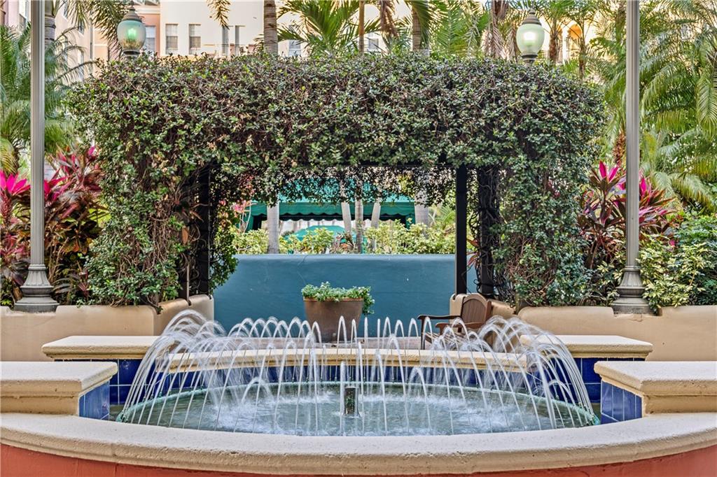 520 Southeast 5th Avenue, Unit 1504 Fort Lauderdale, FL 33301 - Photo 43 of 53 Gorgeous community spaces with seating, lush landscaping, water features & grills.