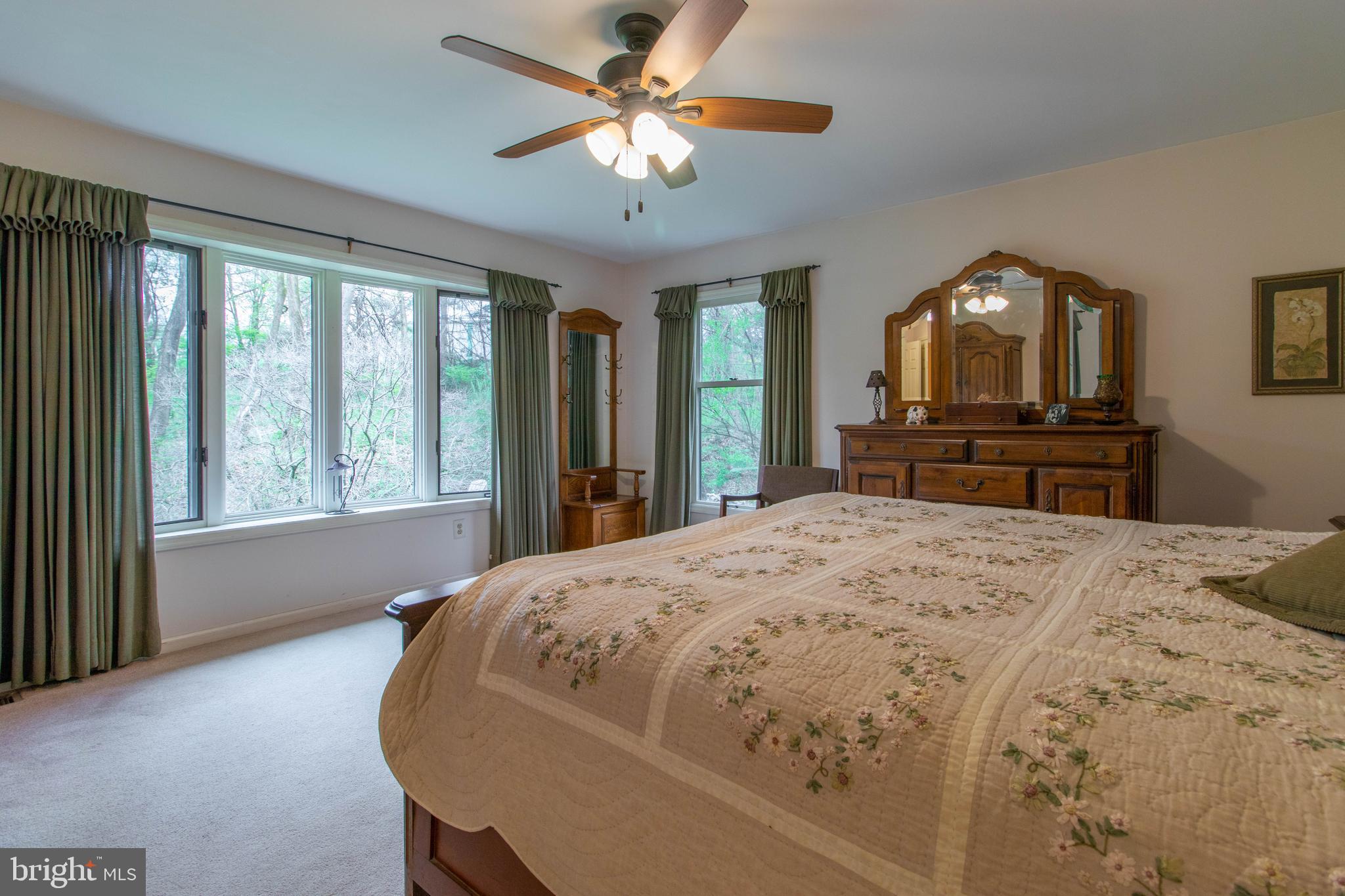 817 Marlboro Spring Road Kennett Square, PA 19348 - Photo 22 of 34 Spacious Master Bedroom With Meadow View