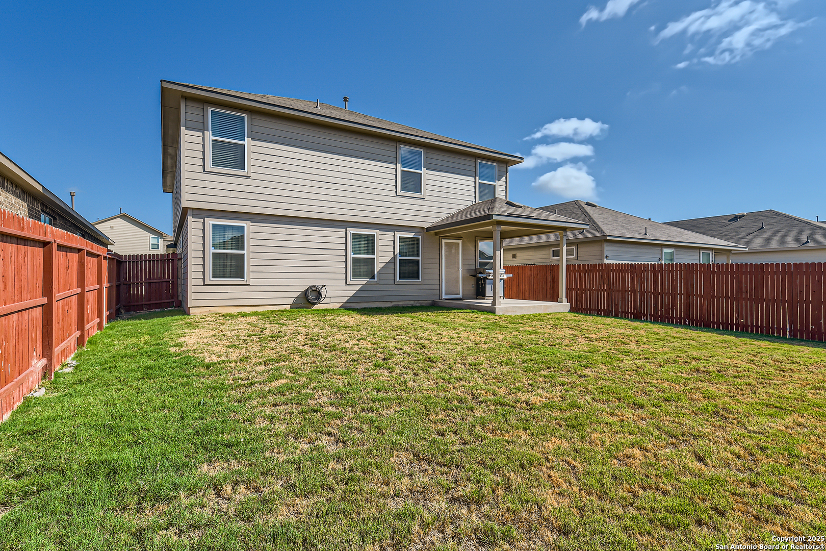 13322 Silky Rye San Antonio, TX 78254 - Photo 28 of 44 a front view of a house with garden
