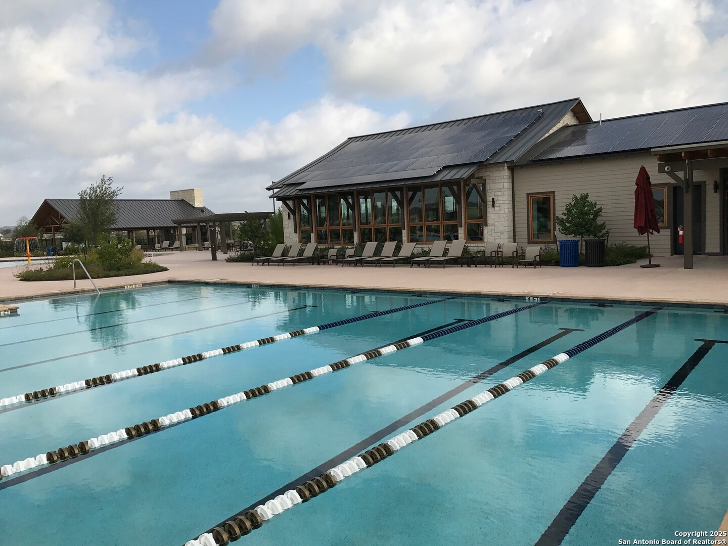 13322 Silky Rye San Antonio, TX 78254 - Photo 38 of 44 a view of a swimming pool with a yard