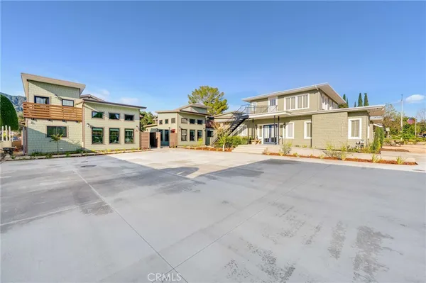 a front view of a house with a garage