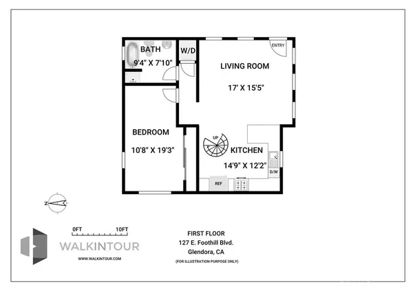 $2,785 | 127 East Foothill Boulevard, Unit A, Glendora, CA 91741