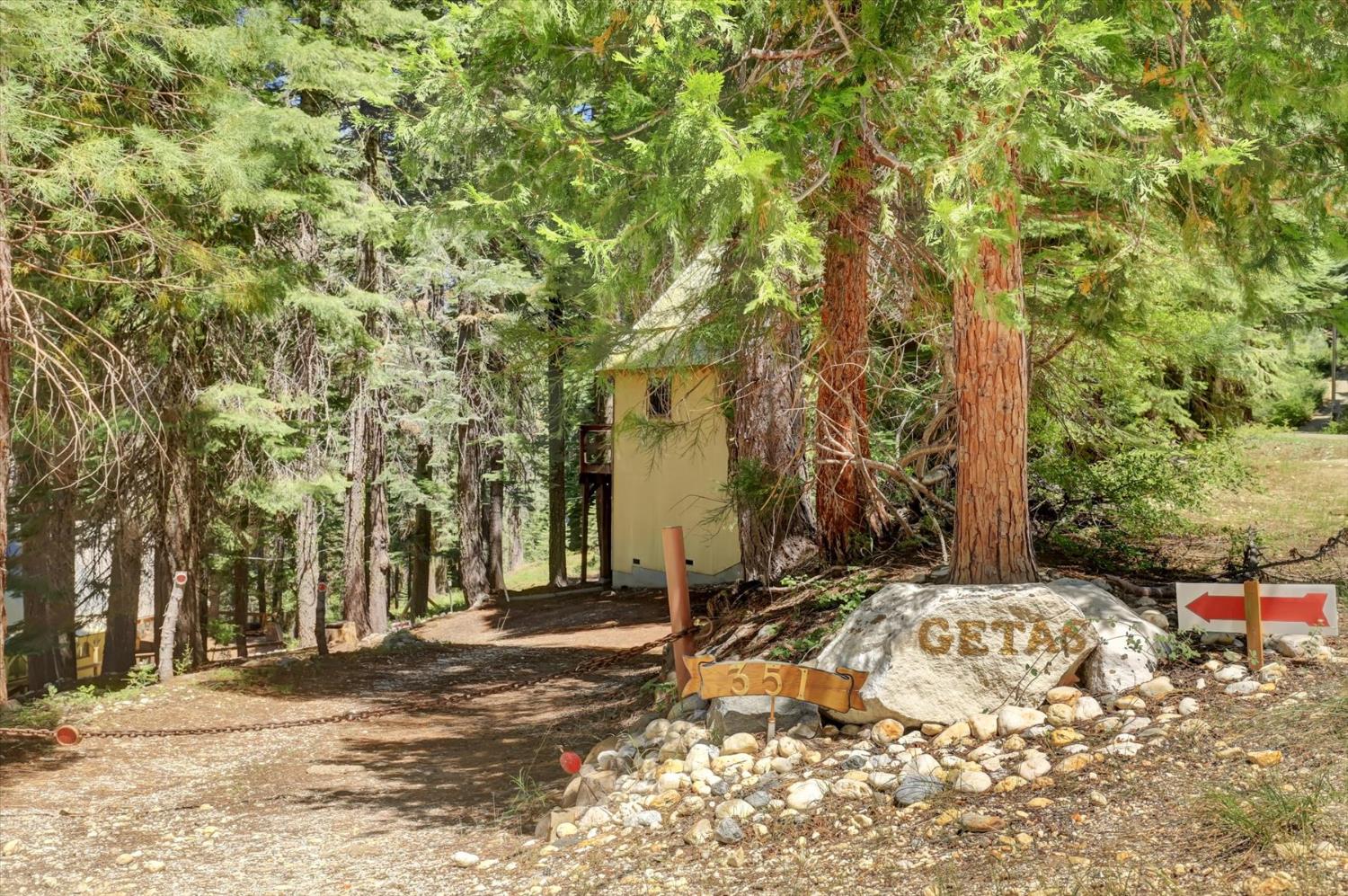 351 Silver Tip Springs Road Strawberry Valley, CA 95981 - Photo 45 of 57 a view of a house with a snow on the ground