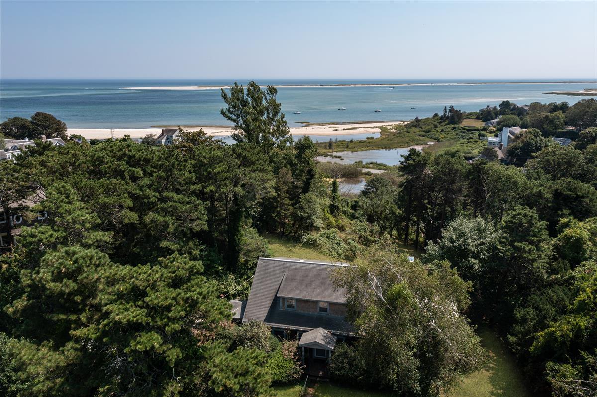 34 Scatteree Road North Chatham, MA 02650 - Photo 25 of 40 an aerial view of house with ocean view
