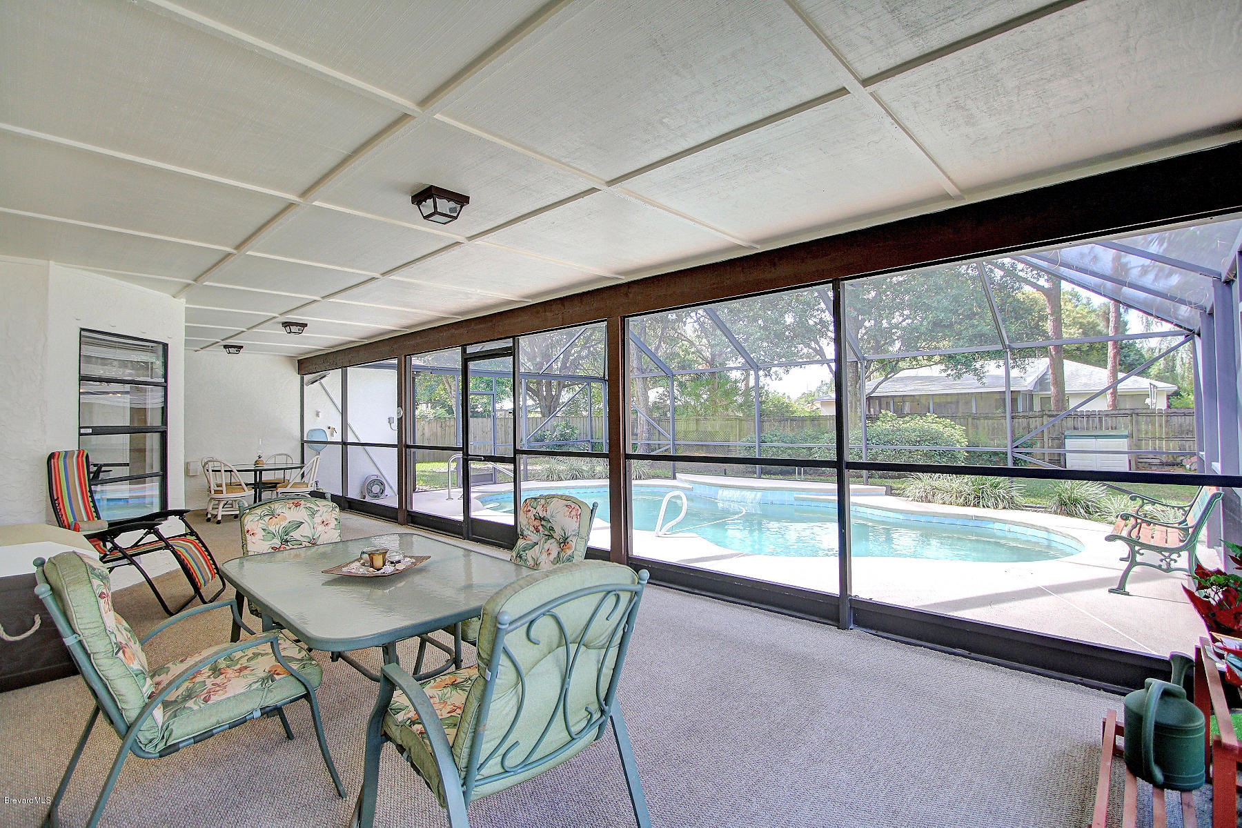851 Gardener Road Rockledge, FL 32955 - Photo 20 of 25 Large screened patio