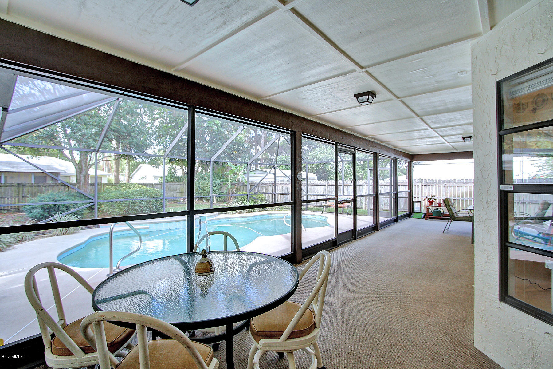 851 Gardener Road Rockledge, FL 32955 - Photo 21 of 25 Screened patio