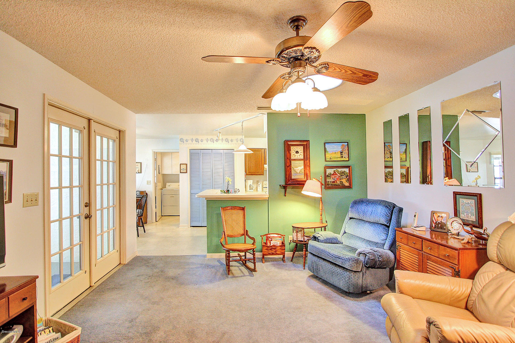 851 Gardener Road Rockledge, FL 32955 - Photo 7 of 25 French doors to patio/pool