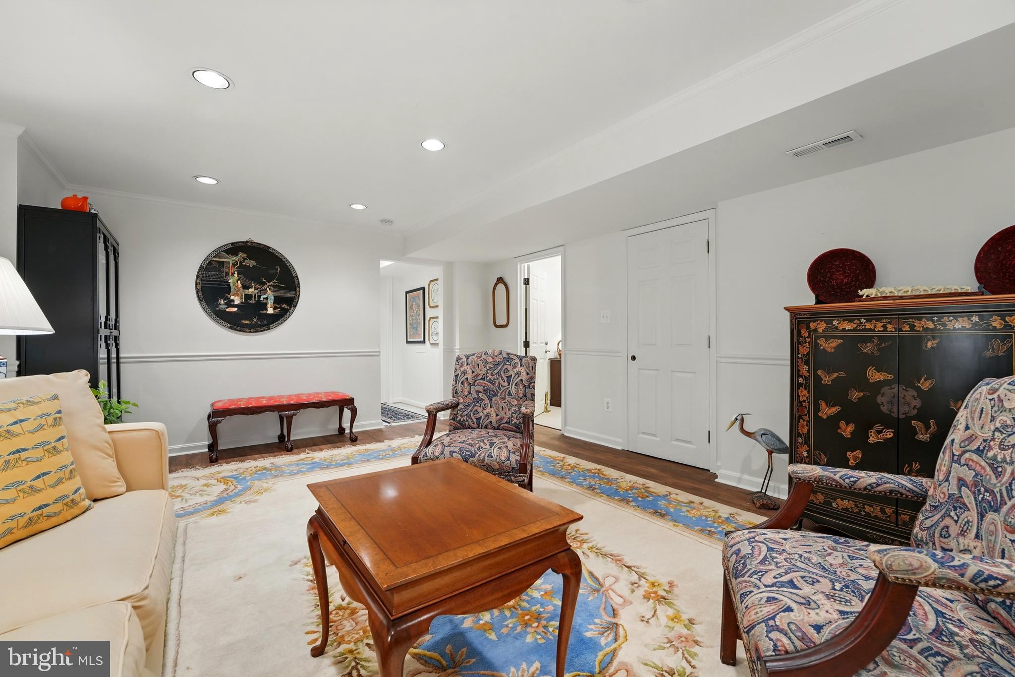 430 Devon Drive Warrenton, VA 20186 - Photo 33 of 47 a living room with furniture and wooden floor