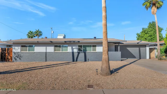 front view of house with a street view