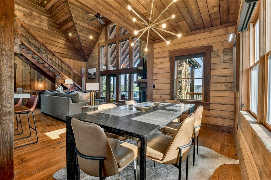 249 Settlement Road Epworth, GA 30541 - Photo 22 of 74 a view of a dining room with furniture window and wooden floor