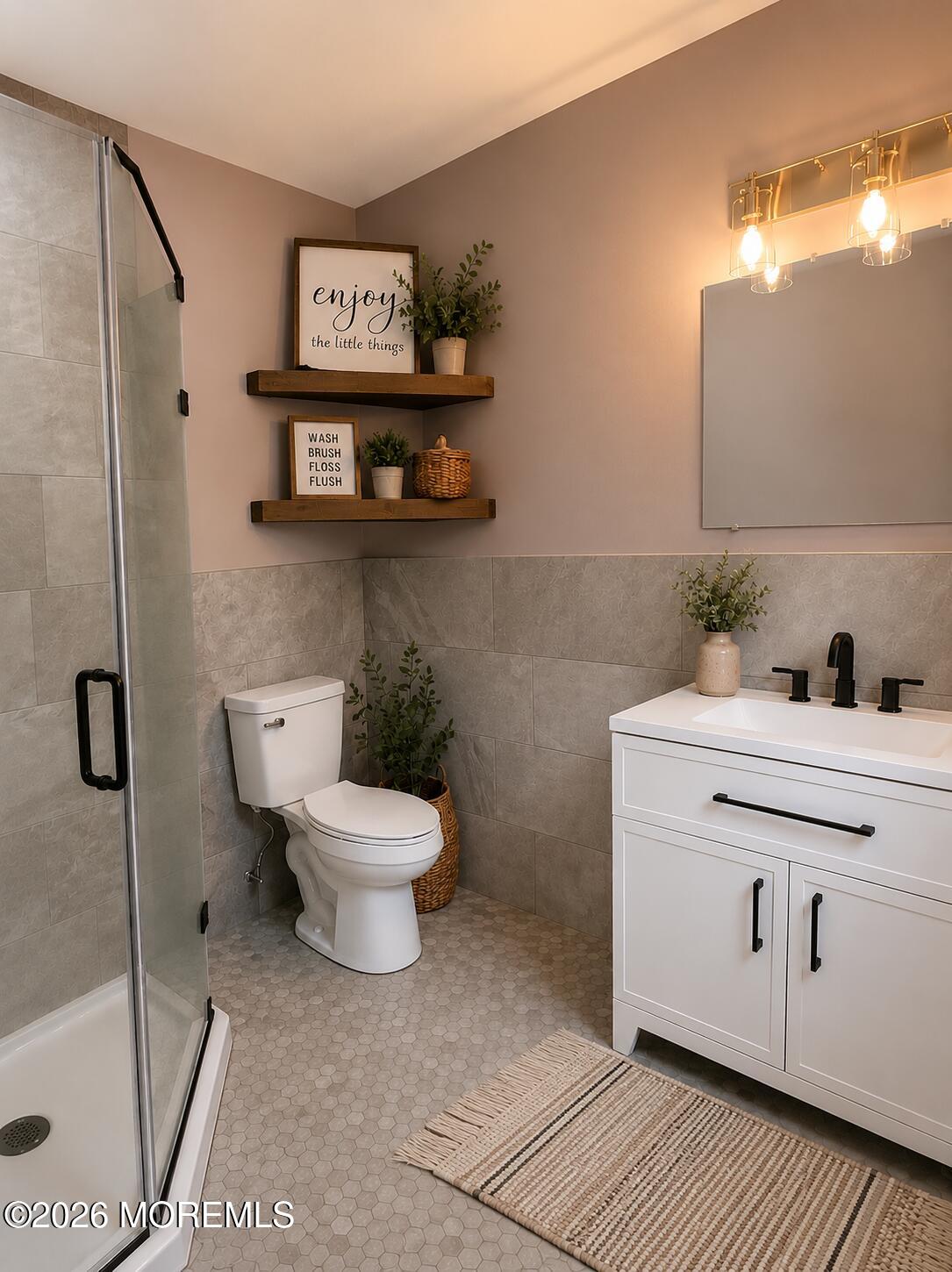 10 Littleton Road Toms River, NJ 08757 - Photo 16 of 23 Primary Bathroom Virtually Staged